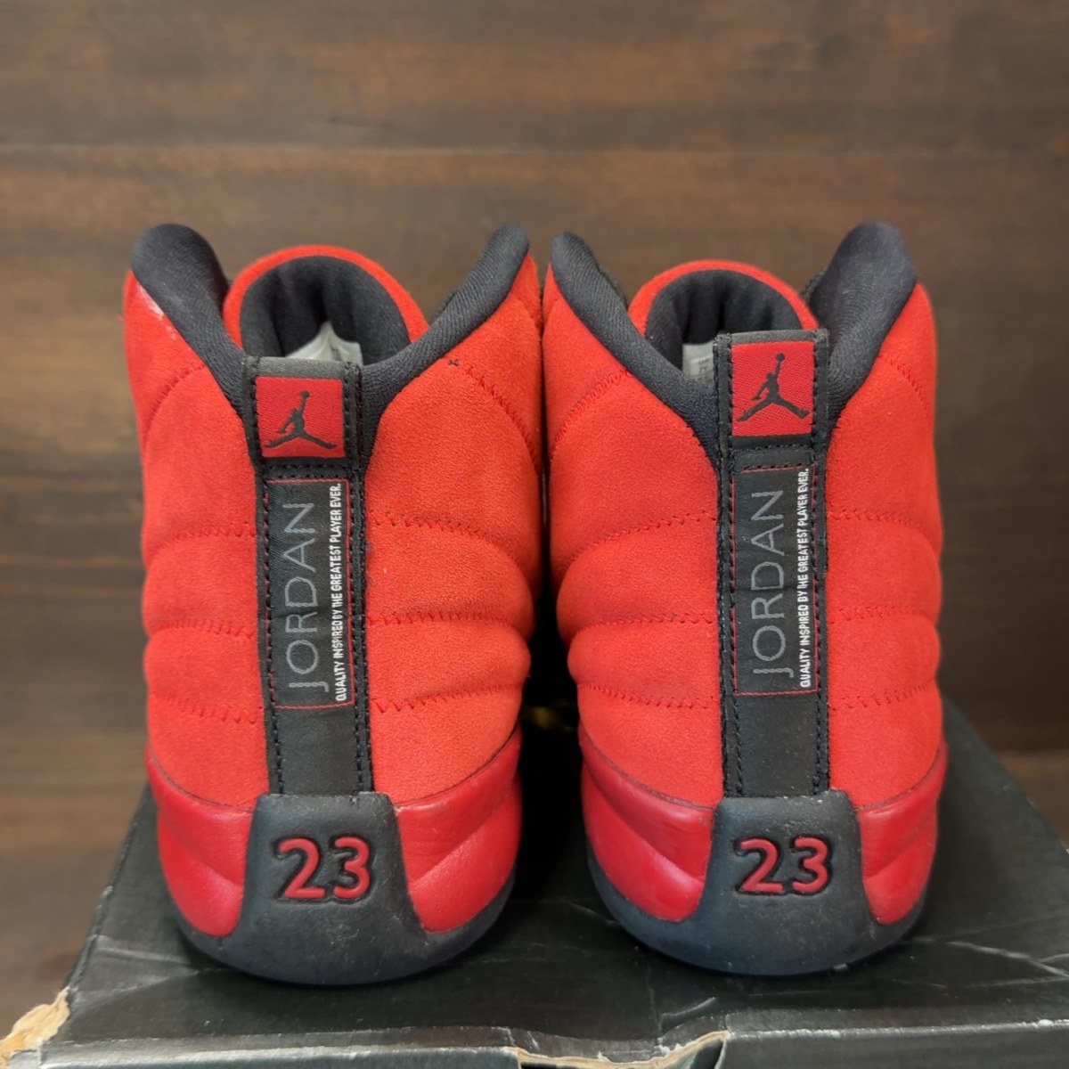 Jordan 12 Retro Reverse Flu Game (GS) - Image 4