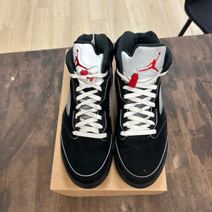 Jordan 5 Retro OG Black Metallic Reimagined Size 10 (Pre-Owned) - Image 2