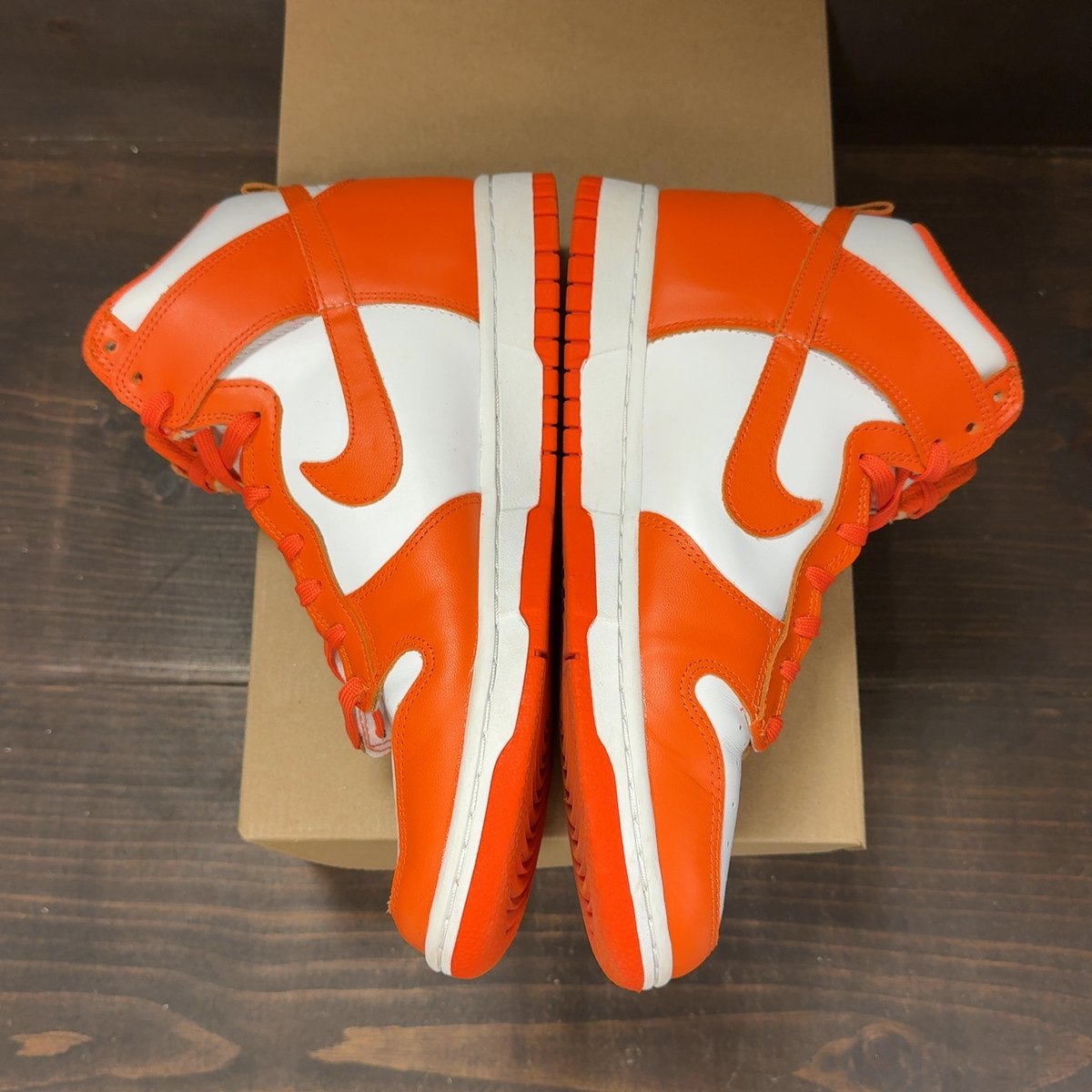Nike Dunk High Syracuse (2021) (Women's) Size 10W (Pre-Owned) - aux