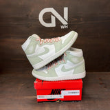 Jordan 1 Retro High OG Seafoam (Women's) Size 9.5W (Pre-Owned) - front