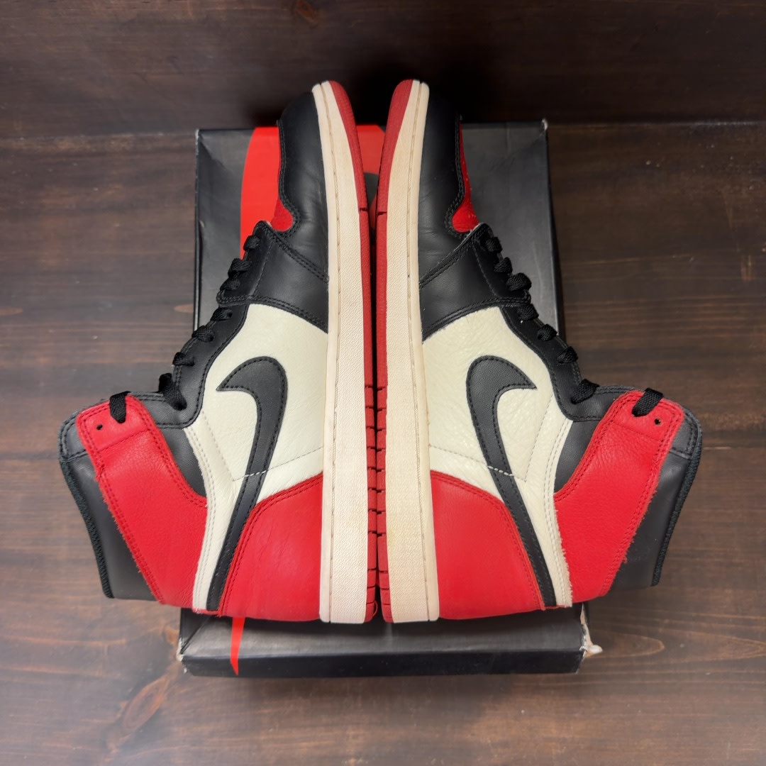 Jordan 1 Retro High Bred Toe Size 11 (Pre-Owned) - Image 5