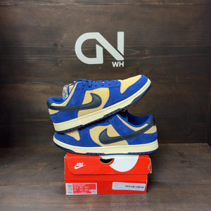 Nike Dunk Low LX Blue Suede (Women's) Size 13.5W - Image 1