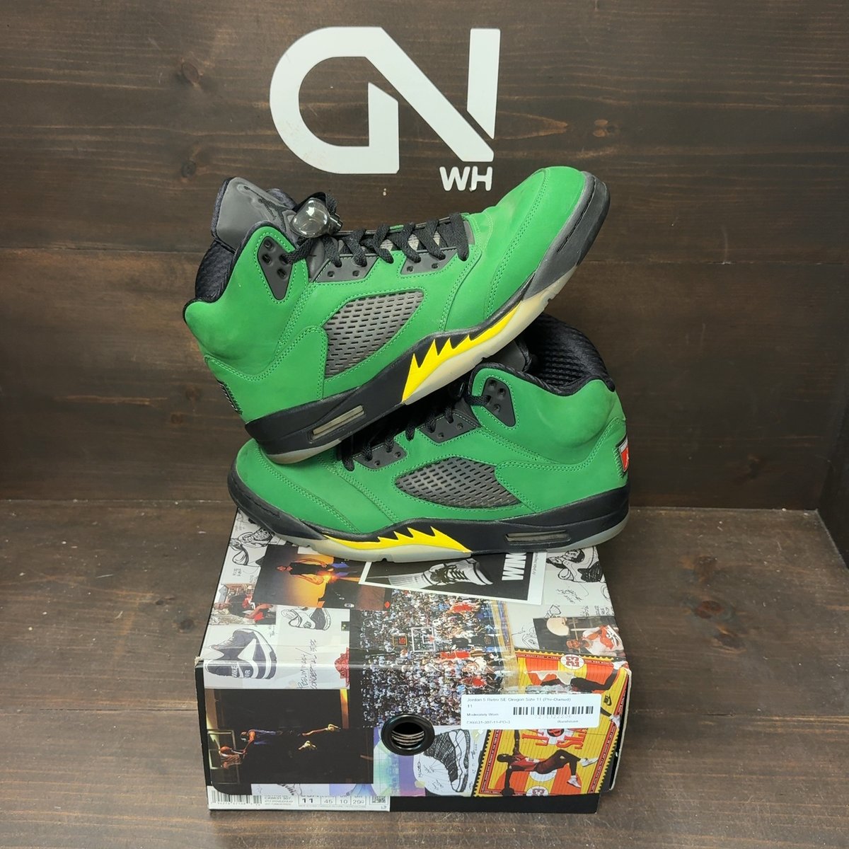 Jordan 5 Retro SE Oregon Size 11 (Pre-Owned) - front