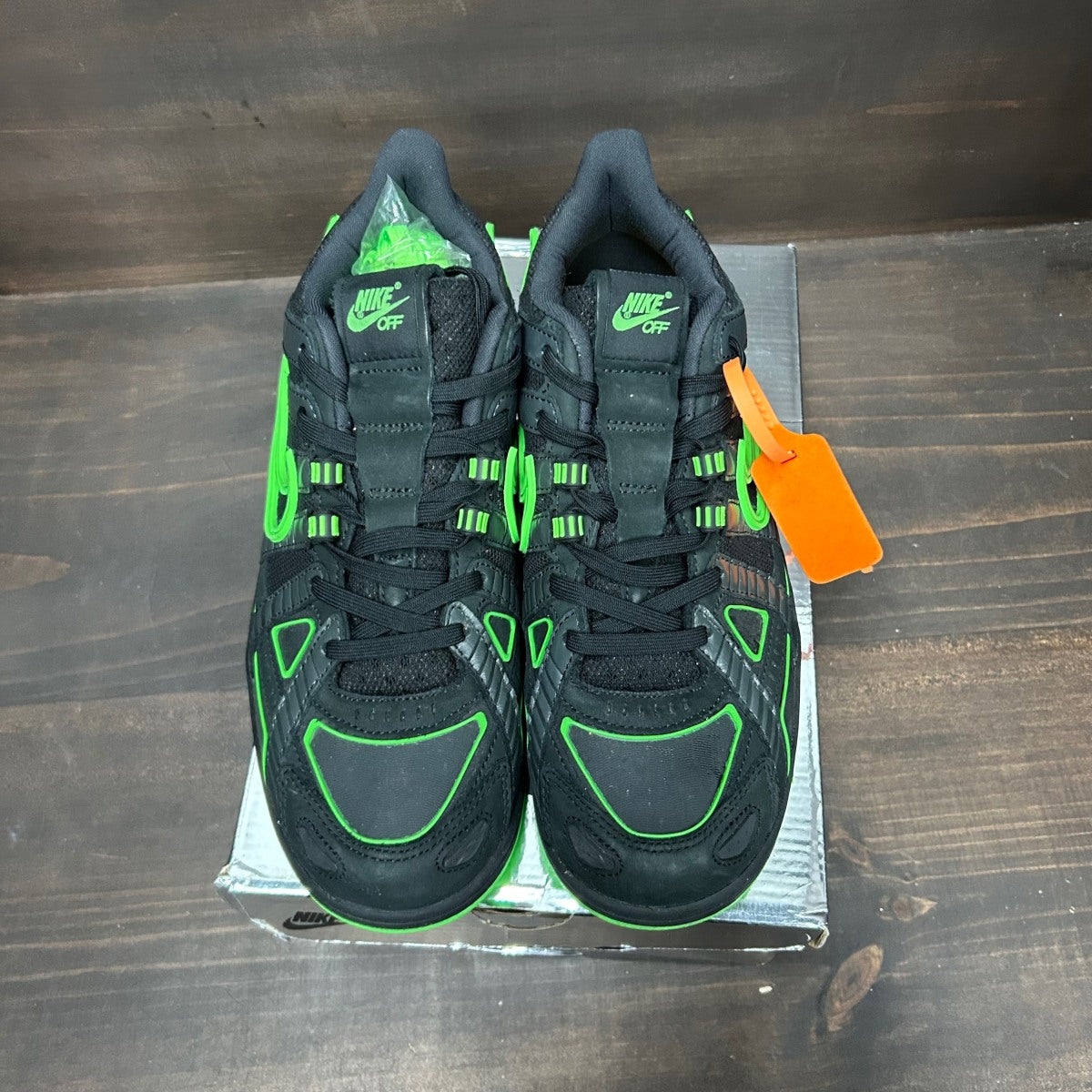 Nike Air Rubber Dunk Off-White Green Strike - Image 3
