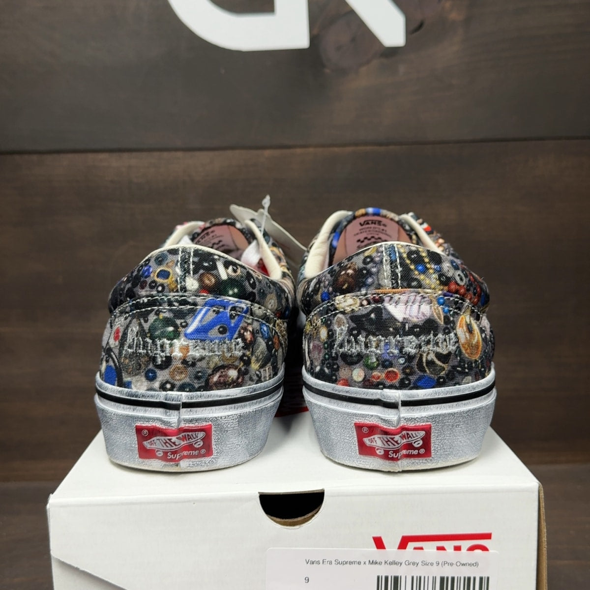 Vans Era Supreme x Mike Kelley Grey - Image 5