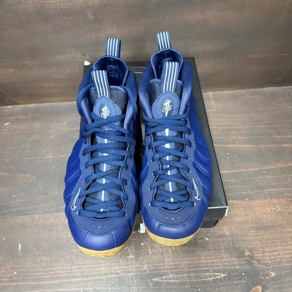 Nike Air Foamposite One Navy Gum Size 9 (Pre-Owned) - back