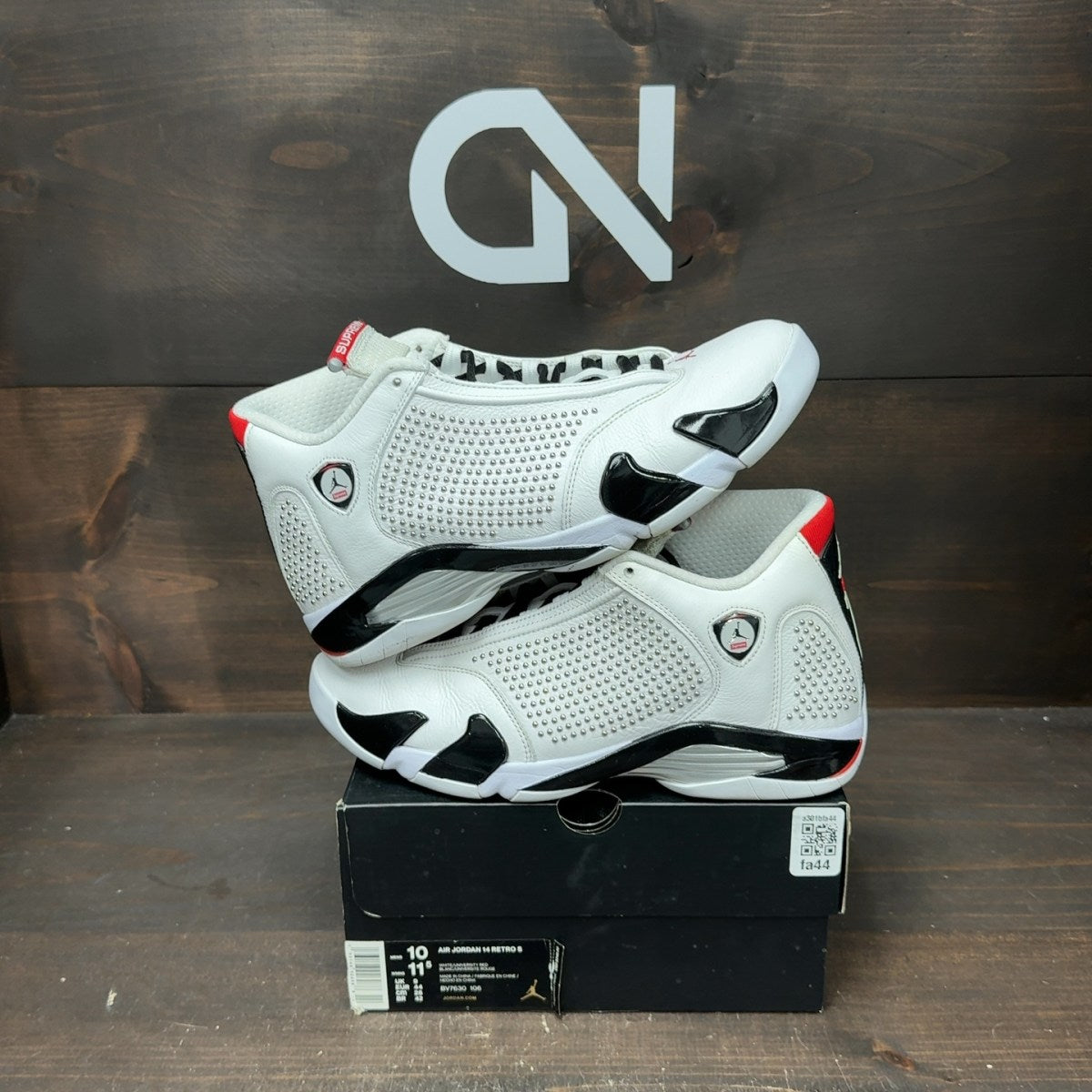 Jordan 14 Retro Supreme White - Image 1
