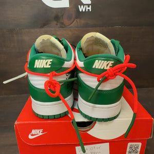 Nike Dunk Low Off-White Pine Green Size 13 (Pre-Owned) - Image 4