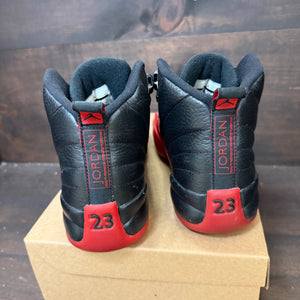 Jordan 12 Retro Flu Game (2025) (GS) Size 7Y (Pre-Owned) - Image 4