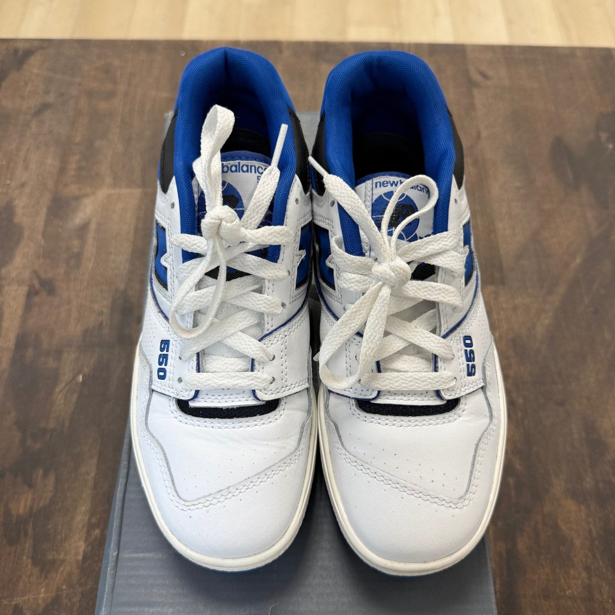 New Balance 550 White Blue - Image 2