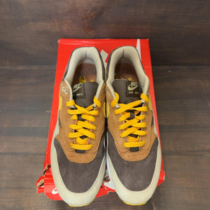 Nike Air Max 1 PRM Duck Pecan Yellow Ochre Size 10 (Pre-Owned) - Image 3