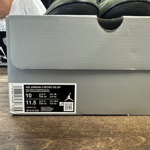 Jordan 4 Retro OG SP Undefeated (2025) Size 10 (Pre-Owned)