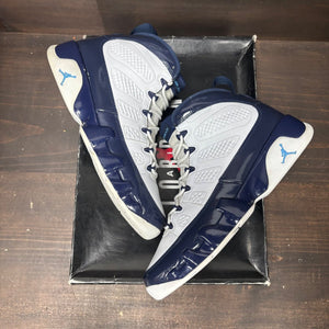 Jordan 9 Retro Pearl Blue Size 9.5 (Pre-Owned) - back