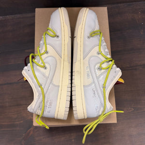 Nike Dunk Low Off-White Lot 8 Size 8 (Pre-Owned) - Image 6