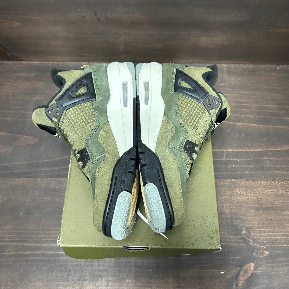 Jordan 4 Retro SE Craft Medium Olive (GS) - Image 4