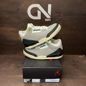 Jordan 3 Retro Chlorophyll Size 8.5 (Pre-Owned) - front