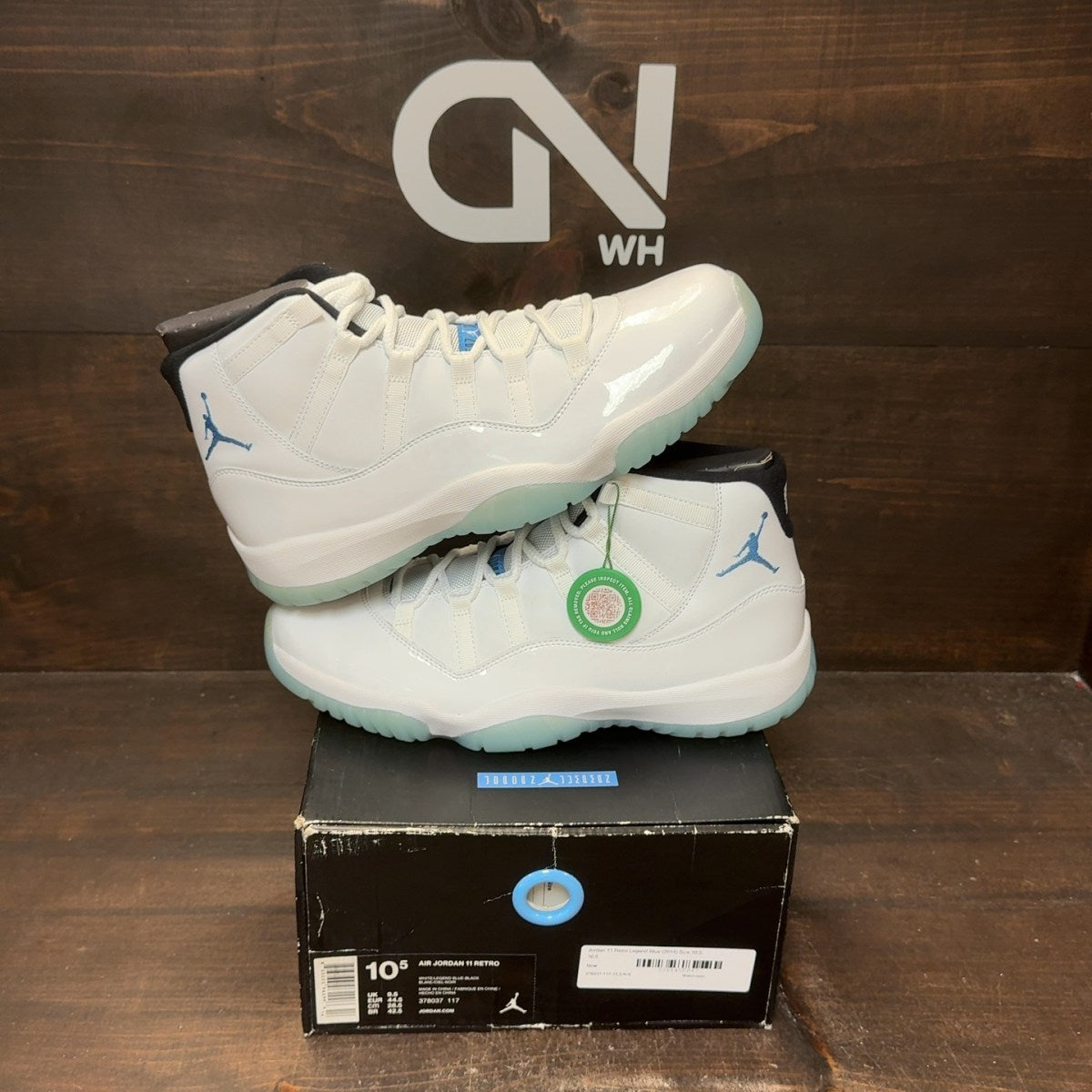 Jordan 11 Retro Legend Blue (2014) - Image 1
