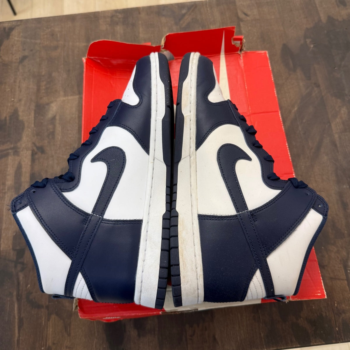 Nike Dunk High Championship Navy - Image 5