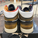 Jordan 1 Mid SE Orange Wear Away - Image 4