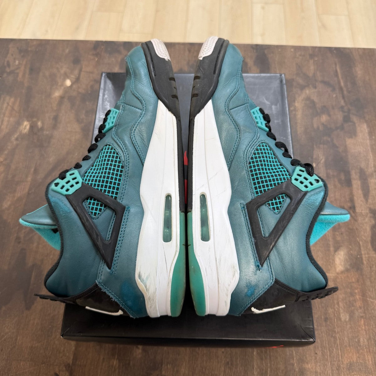 Jordan 4 Retro Teal - Image 4