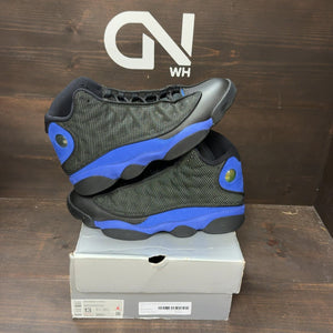 Jordan 13 Retro Black Hyper Royal Size 13 (Pre-Owned) - front