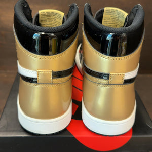 Jordan 1 Retro High NRG Patent Gold Toe Size 10.5 (Pre-Owned) - aux
