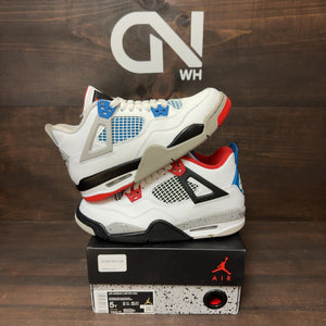 Jordan 4 Retro What The (GS) Size 5Y (Pre-Owned)