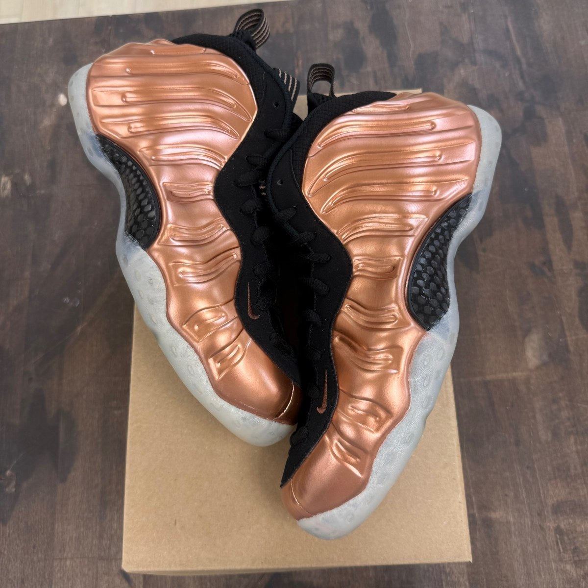 Nike Air Foamposite One Copper (2024) Size 9 (Pre-Owned) - Image 1