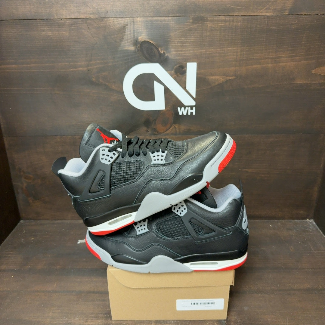 Jordan 4 Retro Bred Reimagined Size 11 (Pre-Owned) - Image 1
