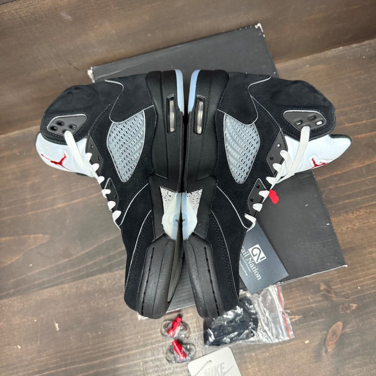 Jordan 5 Retro OG Black Metallic Reimagined - Image 3