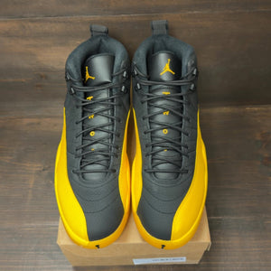 Jordan 12 Retro Black University Gold Size 14 - Image 3