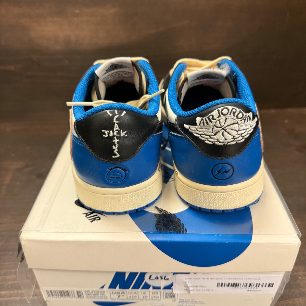 Jordan 1 Retro Low OG SP Fragment x Travis Scott - Image 5
