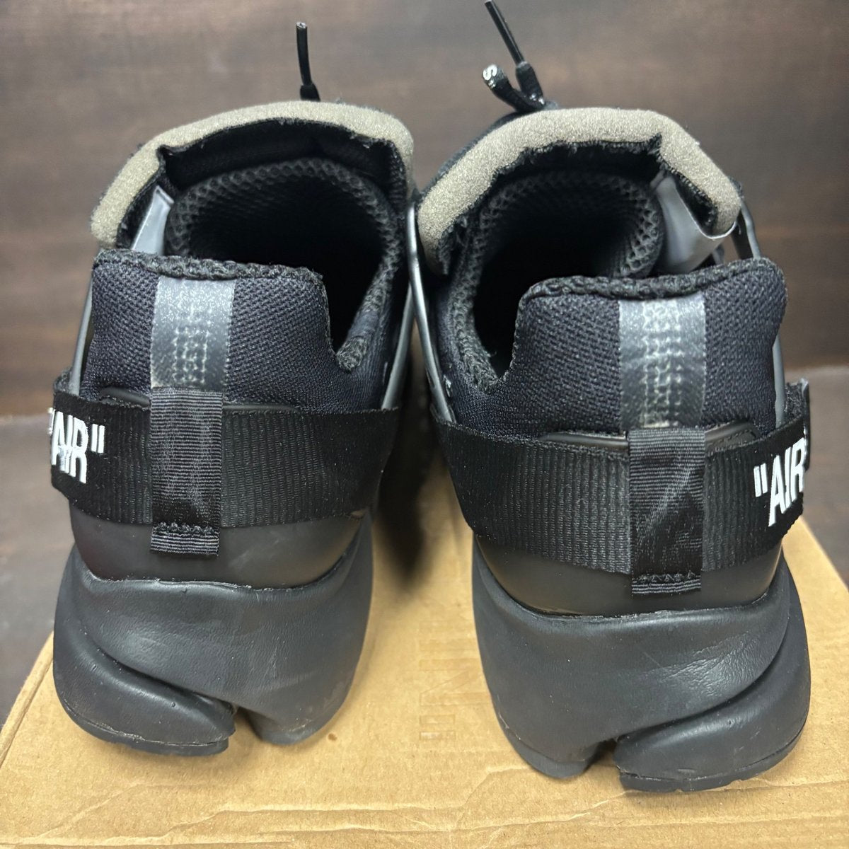 Nike Air Presto Off-White Black (2018) Size 10 (Pre-Owned) - sole