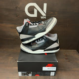 Jordan 3 Retro OG Black Cement (2024) Size 11 (Pre-Owned) - front