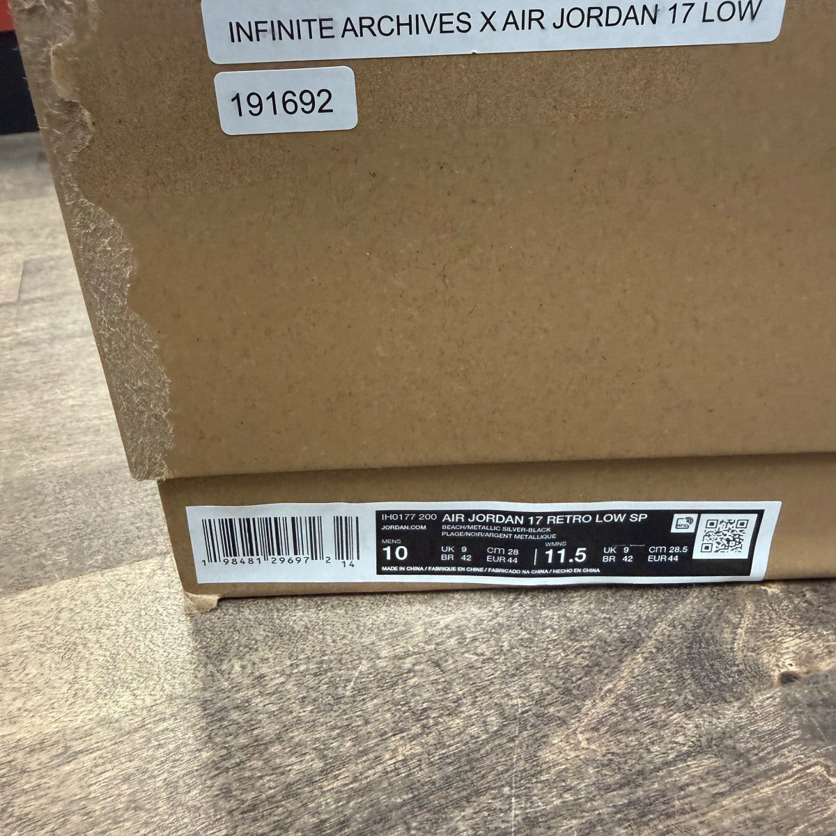 Jordan 17 Retro Low SP Infinite Archives - Image 6
