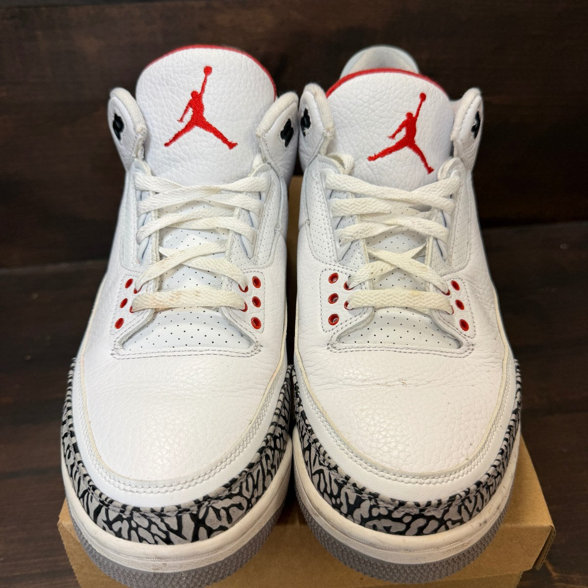 Jordan 3 Retro Hall of Fame Size 12 (Pre-Owned) - Image 3