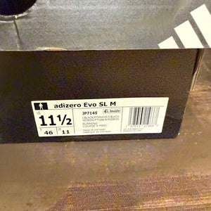 adidas Adizero Evo SL Black White - Image 7