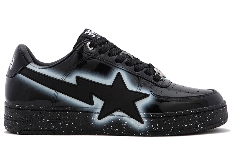 A Bathing Ape Bape Sta Graffiti Black