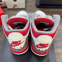 (GS) Fire Red Jordan 3 (USED)