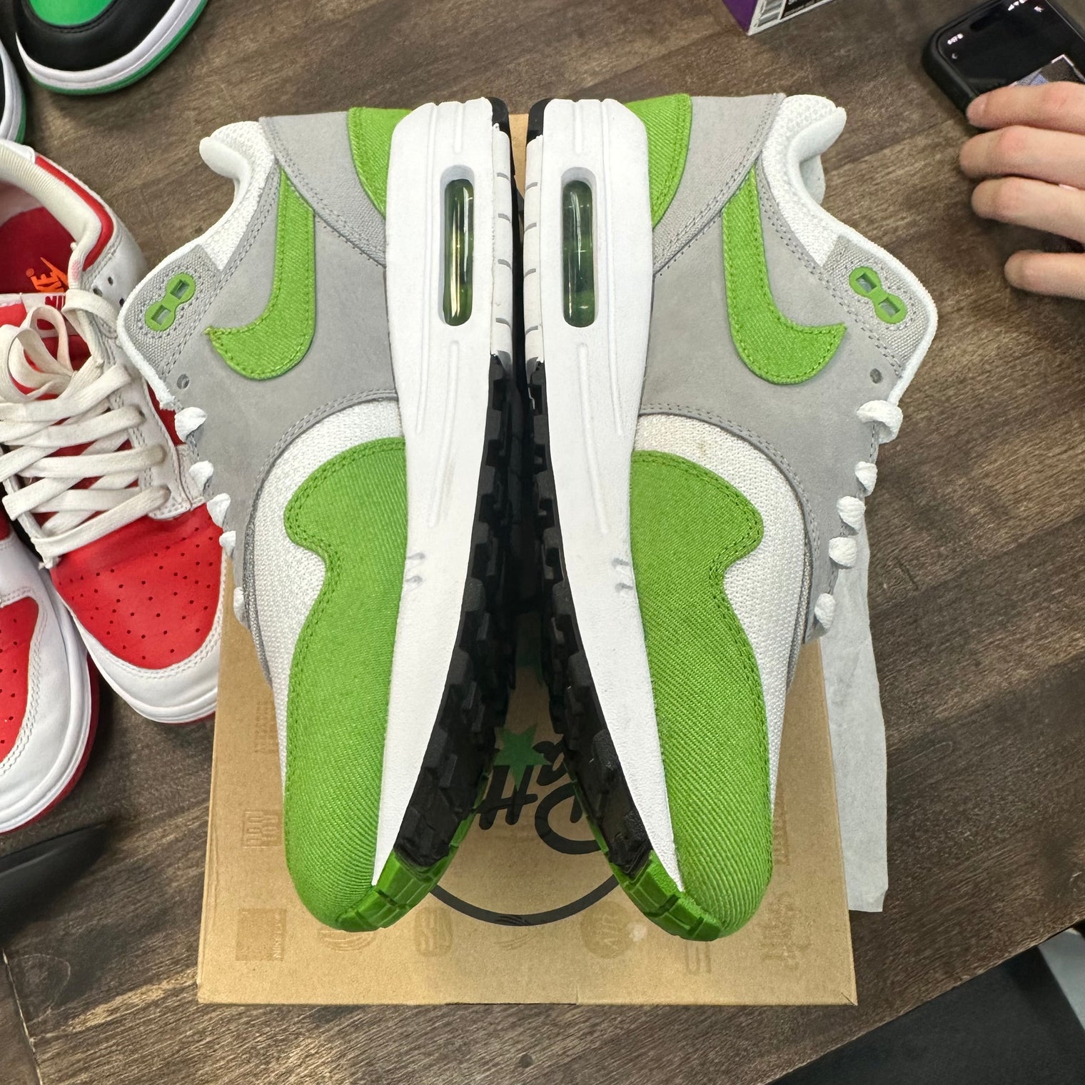 Patta Chlorophyll Air Max 1 (USED)