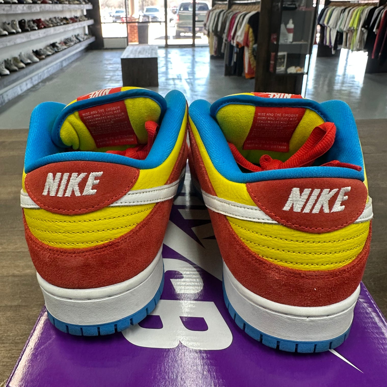 Bart Simpson SB Dunk Low (USED)