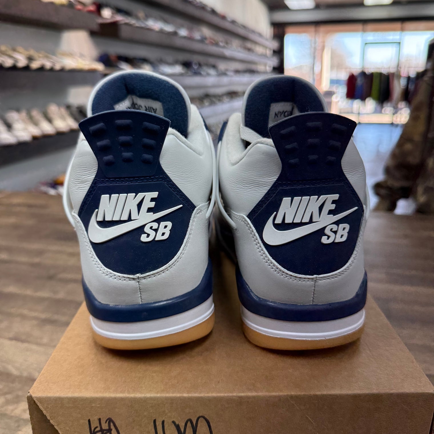 Navy Jordan 4 Retro SB (USED, No Box)