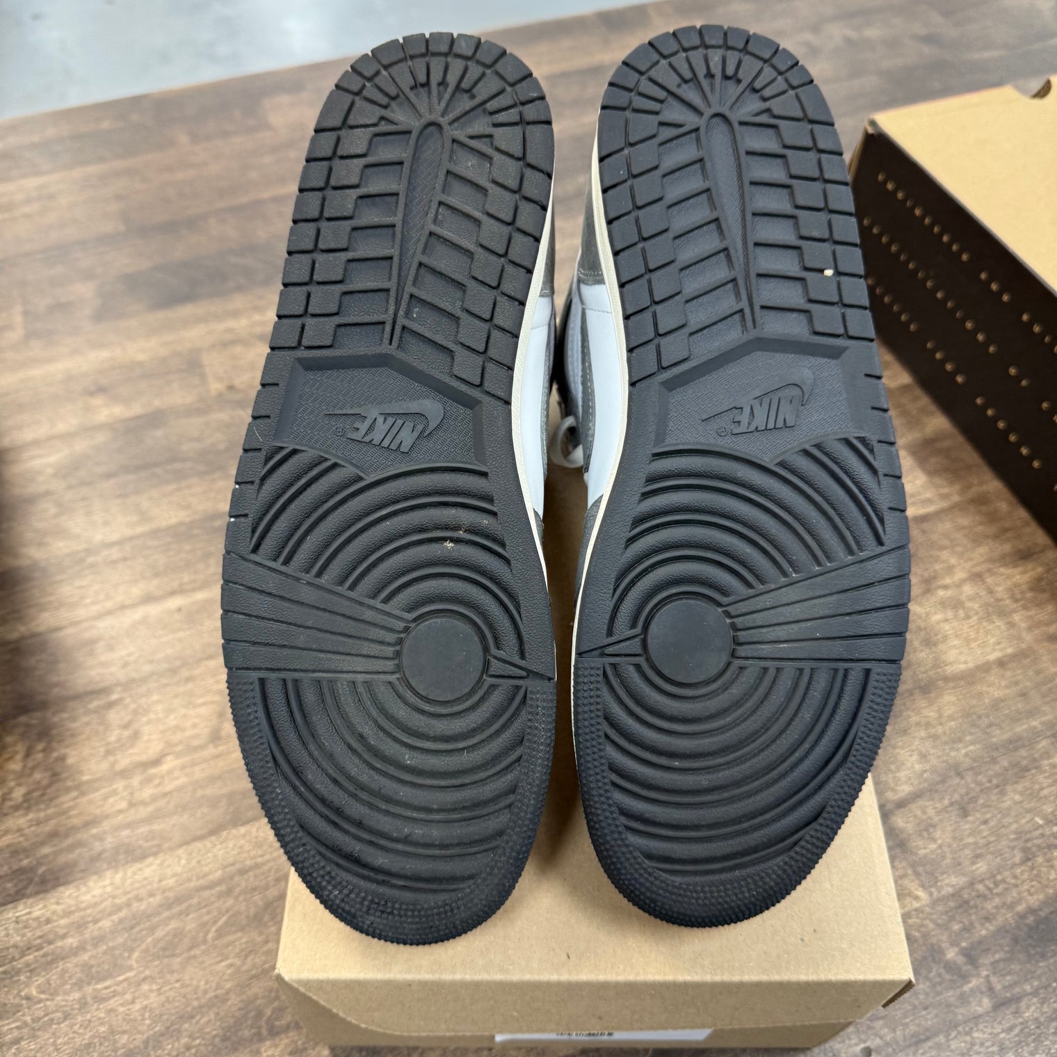 Washed Black Jordan 1 High (USED, No Box)