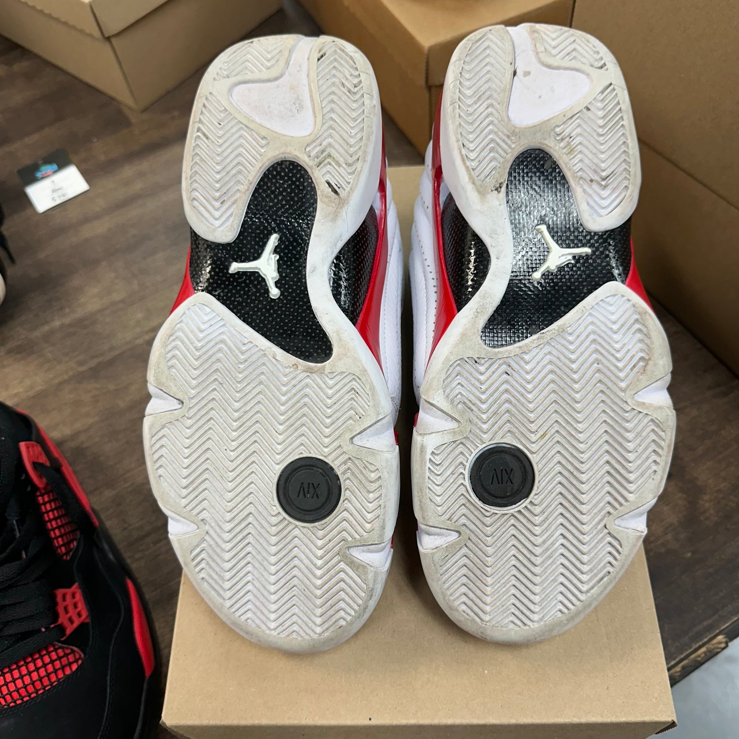 Candy Cane Rip Hamilton Jordan 14 (USED,No Box)