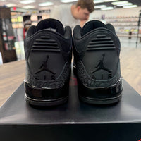 Black Cat Jordan 3 (USED)