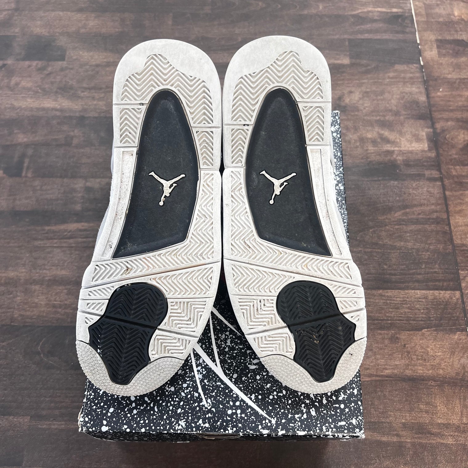 Military Black Jordan 4 Retro (USED)