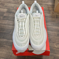Triple White Wolf Grey Nike Air Max 97 (USED)