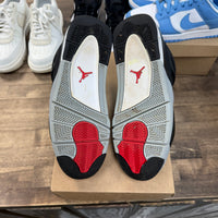 Black Canvas Jordan 4 Retro (USED, No Box)