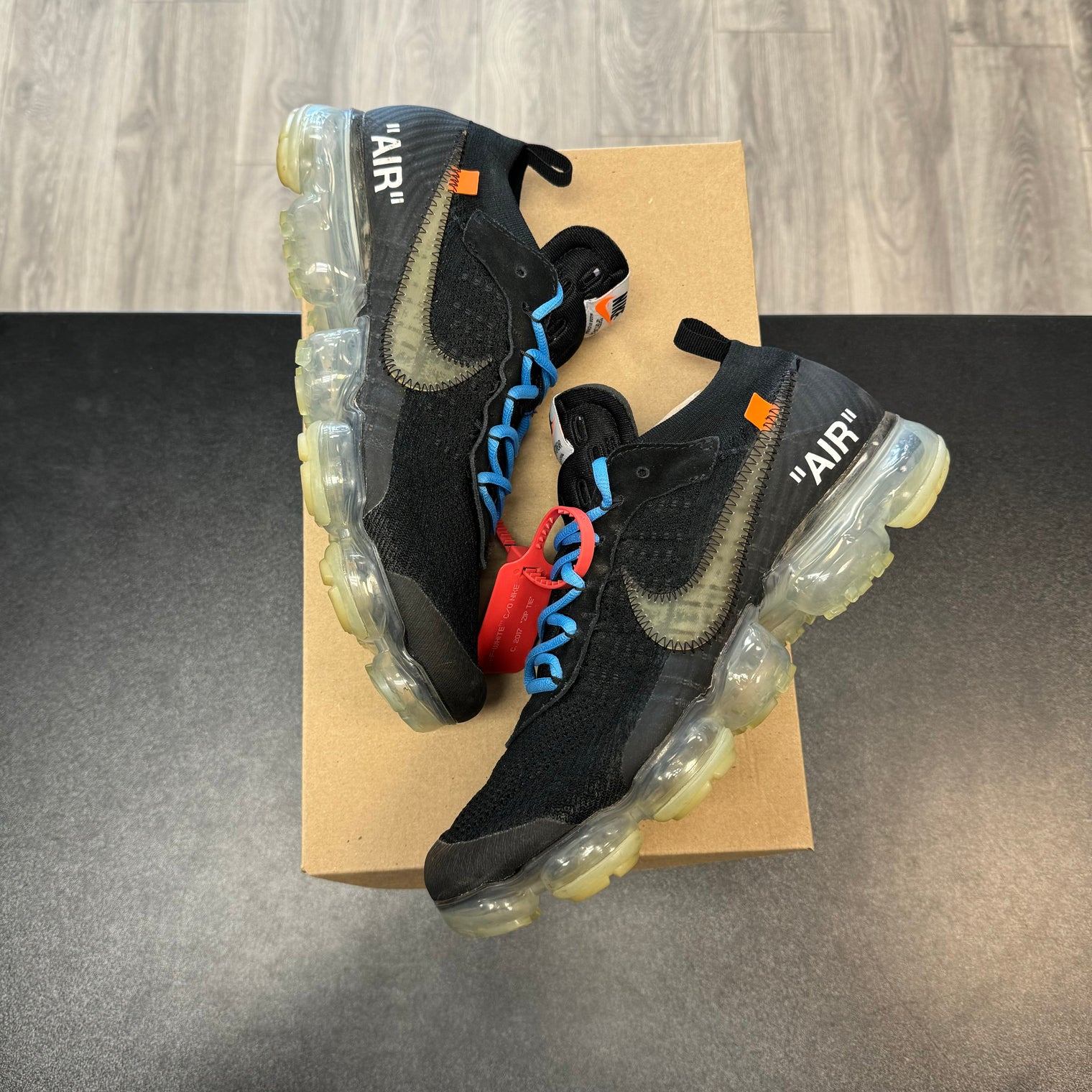 Off-White Nike Vapormax Black (Used, no box)