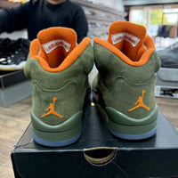 Olive Jordan 5 (GS) (USED)